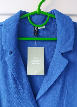 Короткая рубашка из гофрированного плетения h&m5 фото