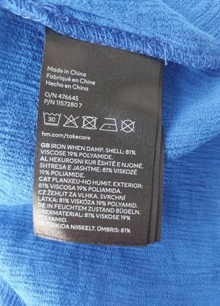 Короткая рубашка из гофрированного плетения h&m8 фото