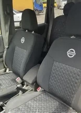 Авточехлы на nissan leaf от 2010 года hatchback, авточехлы на ниссан лиф4 фото