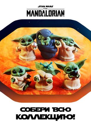Мандалорец малыш йода yoda mandalorian свитбокс кидсбокс kids box мармелад с...