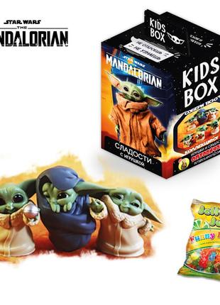 Мандалорец малыш йода yoda mandalorian свитбокс кидсбокс kids box мармелад с...