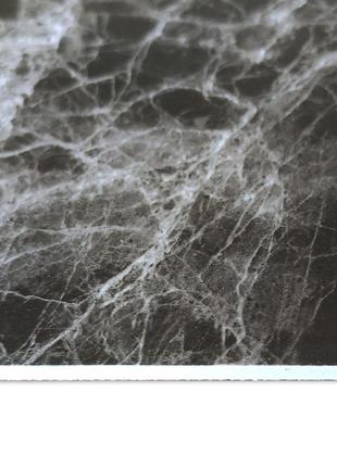 Декоративна пвх плита сірий темно-сірий мармур 1,22х2,44мх3мм sw-000014076 фото