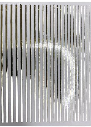 Наклейки для дизайну-металева стрічка.