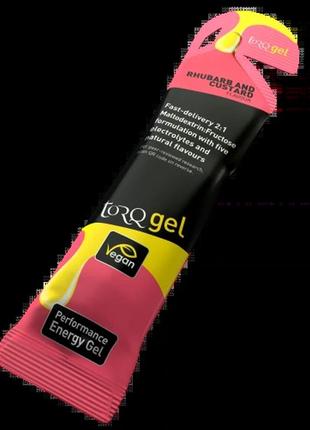 Гель енергетичний torq rhubarb & custard 45 грам
