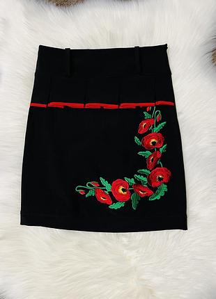 Юбка с вышивкой вышиванка3 фото