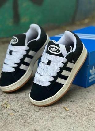 Кроссовки женские adidas campus core black