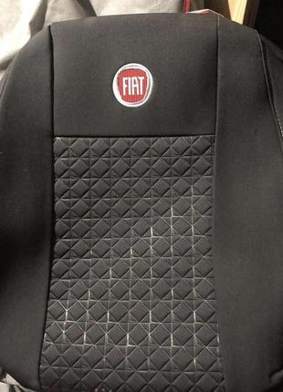 Авточехлы на fiat doblo (nuovo) easy от 2015 года