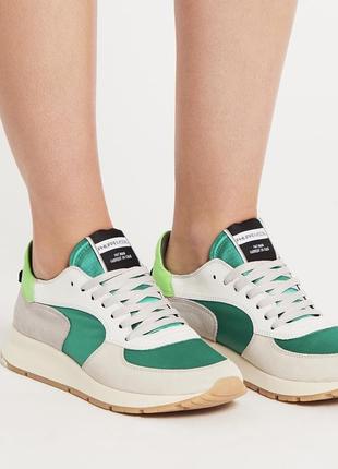 philippe model montecarlo donna sneakers grey green 2699 169802668