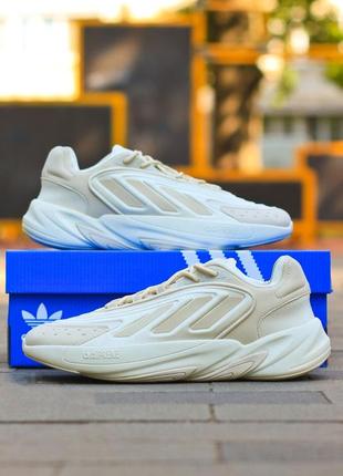Мужские кроссовки бежевые adidas ozelia beige