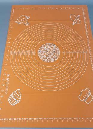 Килимок силіконовий для розкочування тіста 35х56