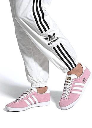 Оригінальні кросівки adidas gazelle og pink9 фото
