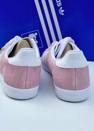 Оригінальні кросівки adidas gazelle og pink6 фото