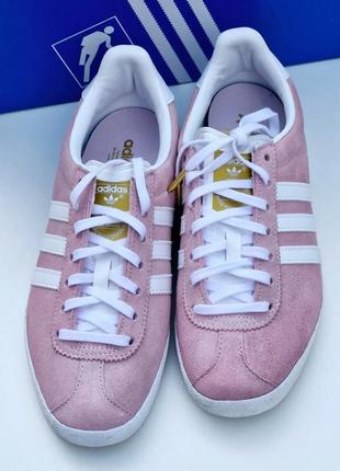 Оригінальні кросівки adidas gazelle og pink7 фото