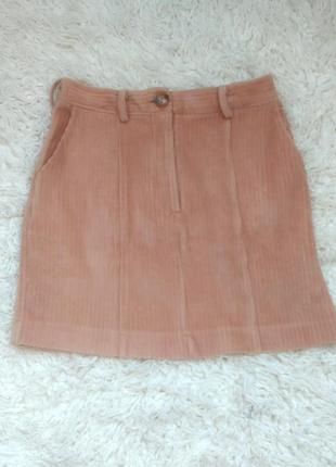 Вельветовая юбка xs