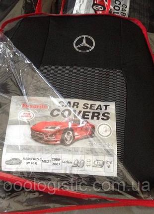 Авточехлы  на mercedes c (w 203) 2000-2007 sedan,мерседес w203