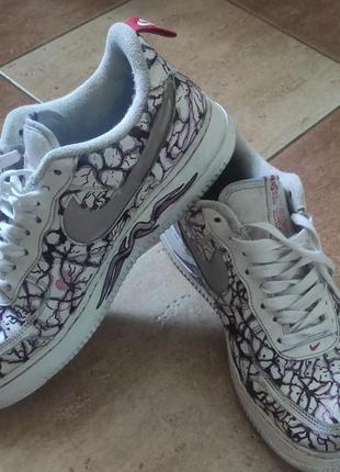 Кастомні білі всесезонні кросівки, вьетнам nike air force 1