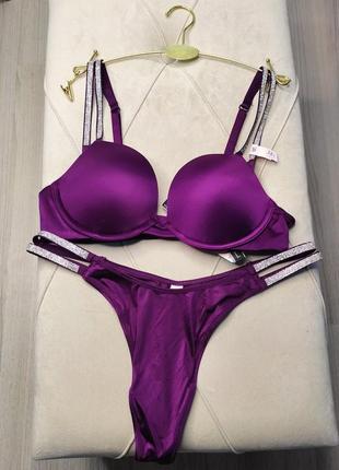 Комплект бельё victoria's secret 34a 75а