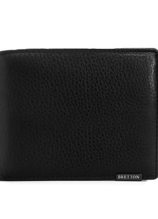 Кошелек кожаный мужской be bretton 1123 black