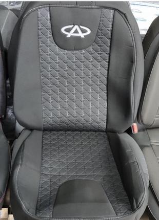Авточехлы  на chery amulet 2003-2010 sedan