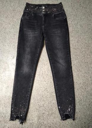 Джинсы скинни стрейч