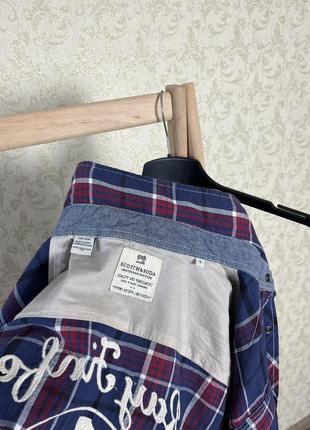 Рубашка scotch &amp; soda в клетку 9