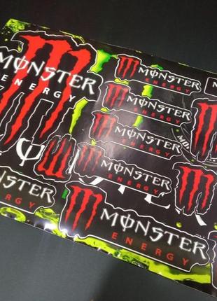 Стикери, стикербомбінг  наклейки авто мото-автомобіль мотоцикл сепед скутер монстер-енерджі