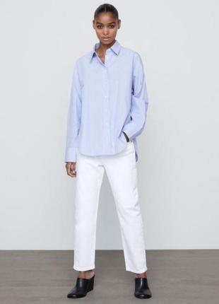 Надзвичайно стильна базова оверсайз сорочка - zara