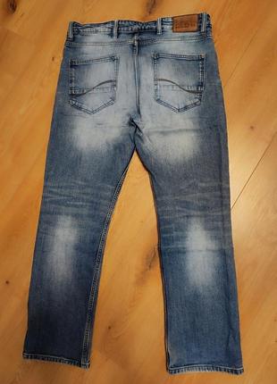 Джинсы мужские синие прямые regular celio denim, размер l - xl