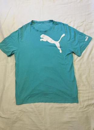 Футболка puma красива оригінальна з великим логотипом