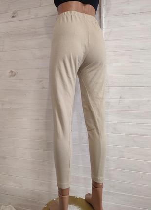 Легкие натуральные бриджи для верховой езды m-ка унисекс