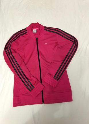 Олімпійка adidas рожева оригінальна спортивна кофта