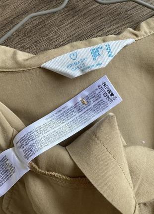 Укорочена сорочка з відкладним комірцем5 фото