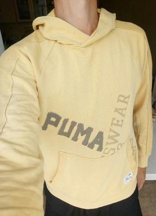 Чоловічеа толстовка худі світшот puma м