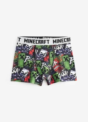 Майнкрафт набор 5шт трусики👽👽👽