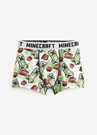 Майнкрафт набор 5шт трусики👽👽👽