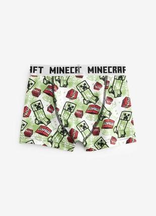 Майнкрафт набор 5шт трусики👽👽👽