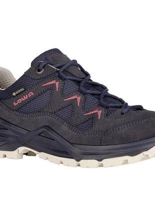 Кросівки lowa sirkos evo gtx lo w navy-redwood розмір eu-37