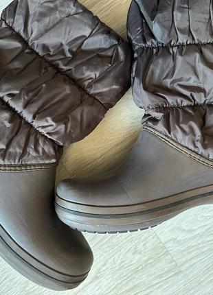 Сапоги crocs зима/демисезон7 фото