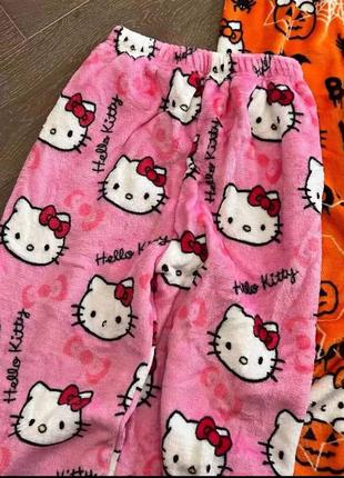 Теплі домашні штани hello kitty