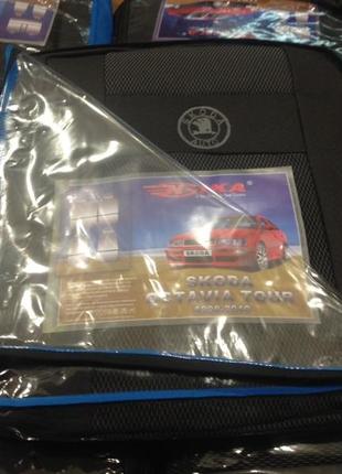 Авточехлы на scoda octavia tour 1996-2010 года nika