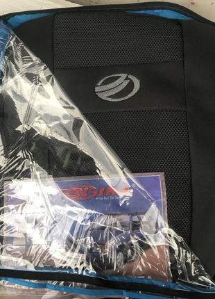 Авточехлы на заз славута, 4 подголовника . nika