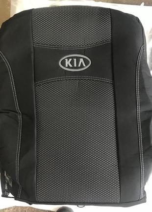 Авточехлы   на кио рио седан от 2015- kia rio sedan 2015- nika модельный к