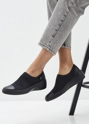 Кроссовки ecco soft 7 wedge 36, 38, 39 р