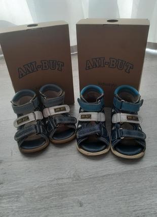 Босоножки кожаные ani-but