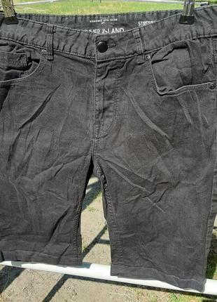 Чоловічі джинсові бриджі river island. розмір 30