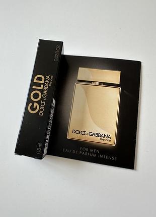 Пробник парфюма Lippert dolce&gabbana gold the one