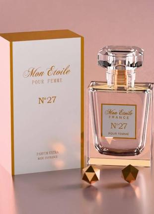 #27 "подых ветра", парфюмная вода от mon etoil, 50ml.