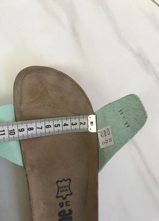 (36 р - 23 см) birkenstock bio time шлёпанцы ортопедические женские новые5 фото