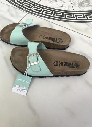 (36 р - 23 см) birkenstock bio time шлёпанцы ортопедические женские новые3 фото