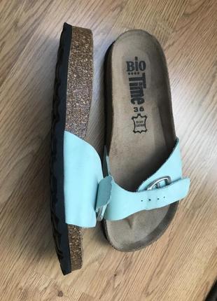 (36 р - 23 см) birkenstock bio time шлёпанцы ортопедические женские новые4 фото